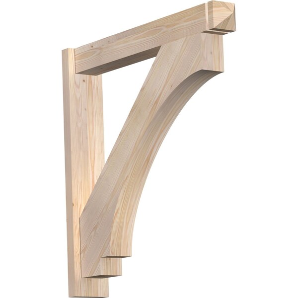 Ekena Millwork Imperial Arts & Crafts Smooth Outlooker, Douglas Fir, 5 1/2"W x 34"D x 34"H OUT06X34X34IMP03SDF - main